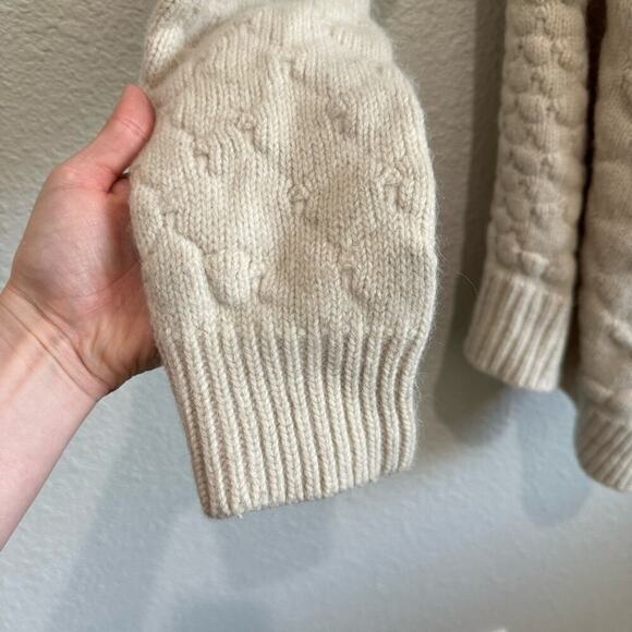 Zadig & Voltaire Daphne Women's Small Cardigan Quilted Knit Alpaca Blend Open - Picture 10 of 11